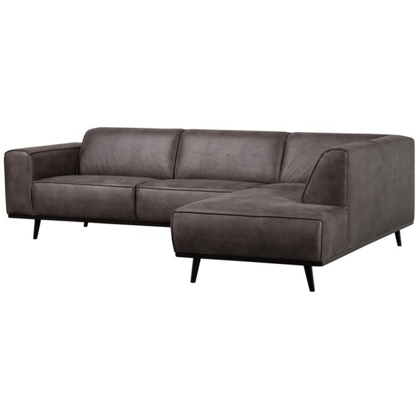 de eekhoorn STATEMENT HOEKBANK RECHTS ECOLEER DONKERGRIJS