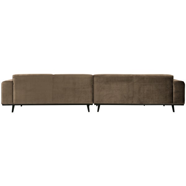 De Eekhoorn STATEMENT XL 4-ZITS BANK 372 CM VELVET TAUPE