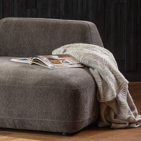 De Eekhoorn STERCK FAUTEUIL MET VERPLAATSBARE RUGLEUNING CHARCOAL