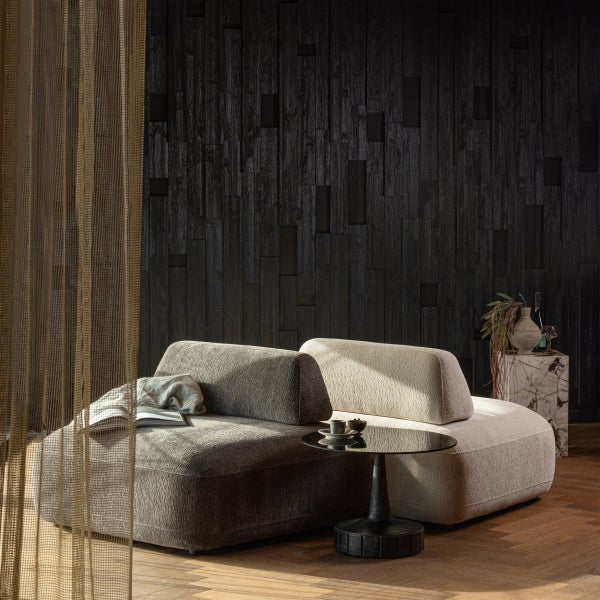 De Eekhoorn STERCK FAUTEUIL MET VERPLAATSBARE RUGLEUNING CHARCOAL