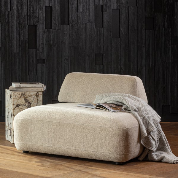 De Eekhoorn STERCK FAUTEUIL MET VERPLAATSBARE RUGLEUNING ZAND