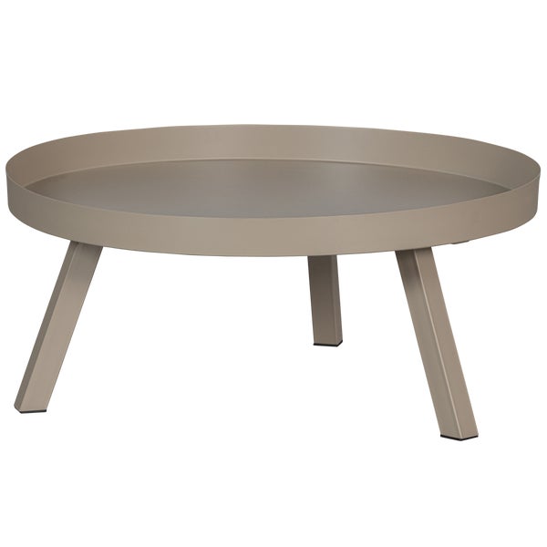 De Eekhoorn SUNNY BIJZETTAFEL BUITEN METAAL MIST 35XØ80 CM