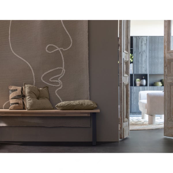 De Eekhoorn TABLO EETKAMERBANKJE EIKEN MET UTRECHT POOT [fsc]