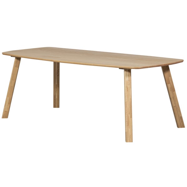 de eekhoorn TABLO EETTAFEL DEENS OVAAL DL 180X100 CM TRANSPARANT [fsc]
