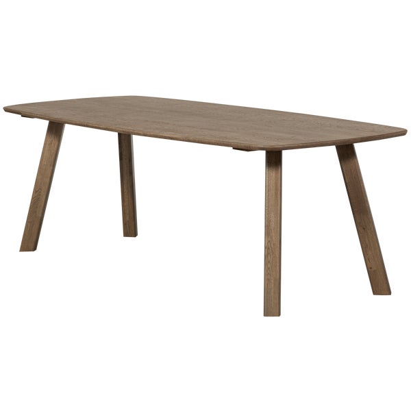 de eekhoorn TABLO EETTAFEL DEENS OVAAL DL 220X100CM CASHMERE BROWN [fsc]