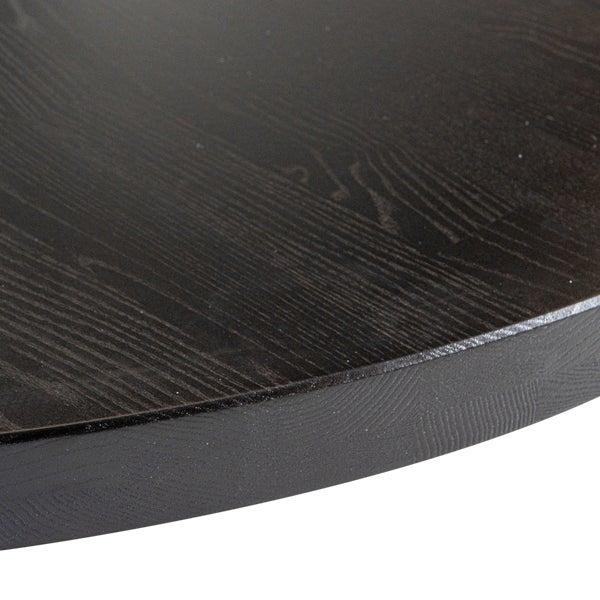 De Eekhoorn TABLO LUNGO EINDBLAD ROND ESSEN BLACKNIGHT MAT [fsc]