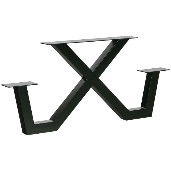 de eekhoorn TABLO OUTDOOR X-VORM POOT PICKNICK METAAL 1 STUKS