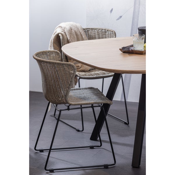 De Eekhoorn TABLO TAFELBLAD EIKEN NATUREL ORGANISCH 130X130 CM [fsc]