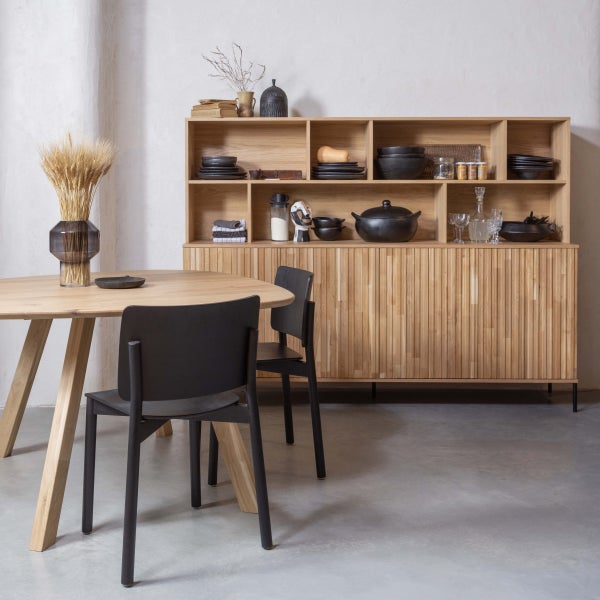 De Eekhoorn TABLO TAFELBLAD EIKEN NATUREL ORGANISCH 130X130 CM [fsc]