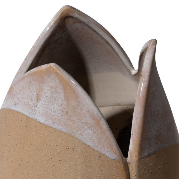 de eekhoorn TOULIPA TULPVORMIGE VAAS KERAMIEK NATUREL