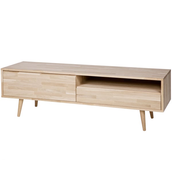 De Eekhoorn TYGO TV MEUBEL 150 CM EIKEN MET RETRO POTEN [fsc]