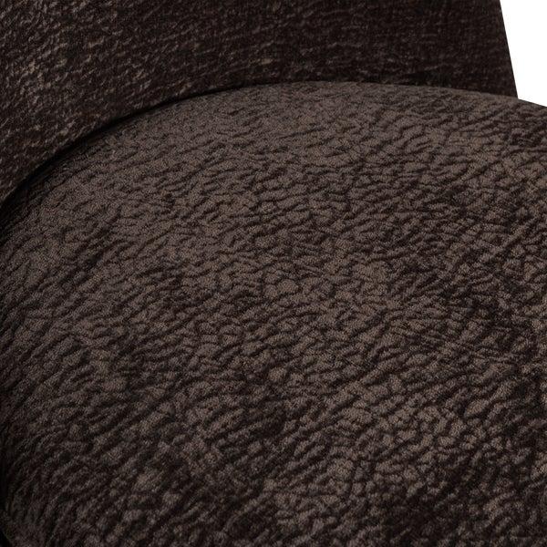 De Eekhoorn VOGUE BARSTOEL 65 CM 3D CHENILLE DONKERBRUIN