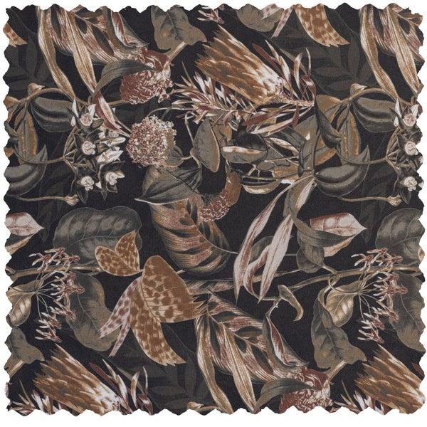 de eekhoorn VOGUE BARSTOEL 80 CM VELVET BOUQUET ZWART