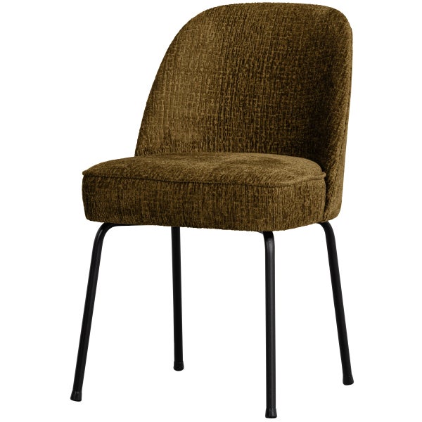 De Eekhoorn VOGUE EETKAMERSTOEL STRUCTURE VELVET BRASS