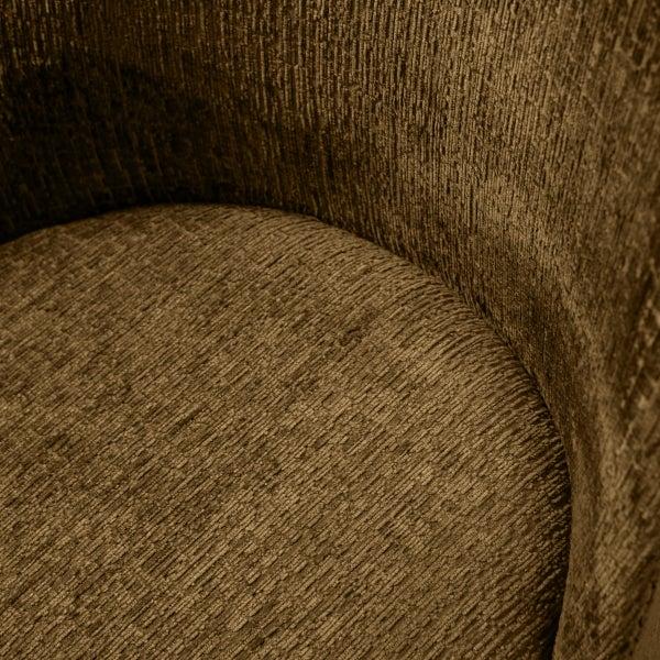 De Eekhoorn VOGUE EETKAMERSTOEL STRUCTURE VELVET BRASS