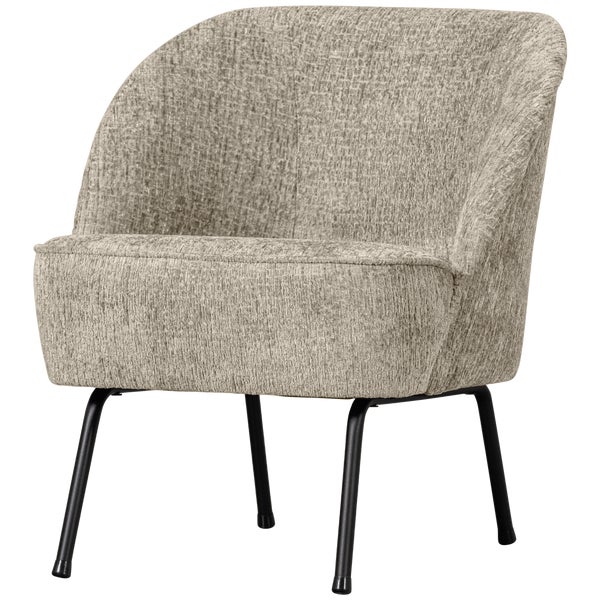 De Eekhoorn VOGUE FAUTEUIL STRUCTURE VELVET WHEATFIELD