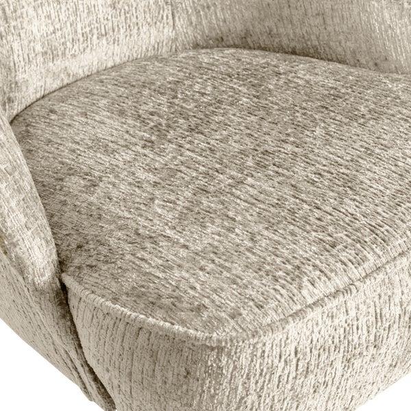 De Eekhoorn VOGUE FAUTEUIL STRUCTURE VELVET WHEATFIELD