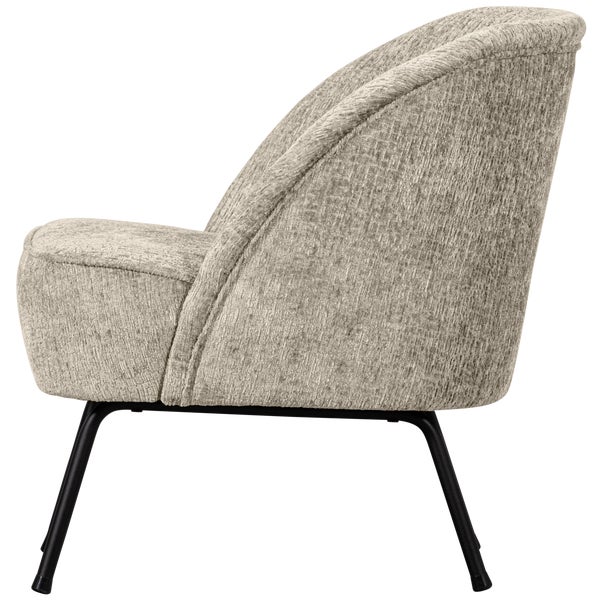 de eekhoorn VOGUE FAUTEUIL STRUCTURE VELVET WHEATFIELD