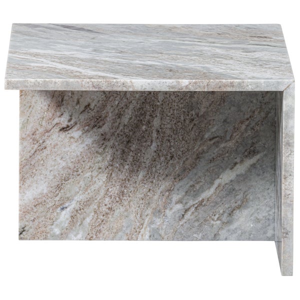 de eekhoorn XHAIL RECHTHOEK BIJZETTAFEL MARMER NATUREL