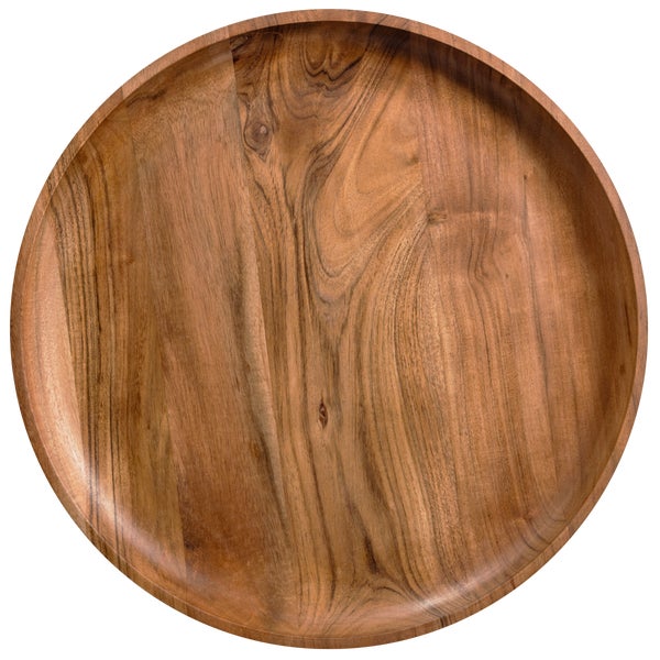 de eekhoorn YUKI SERVEERPLANK ROND ACACIA HOUT NATUREL