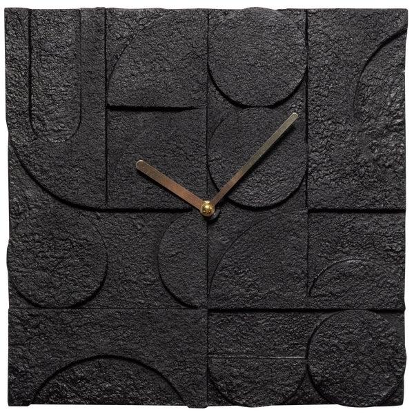 De Eekhoorn ZARIA KLOK ORGANISCH DESIGN CEMENT ZWART