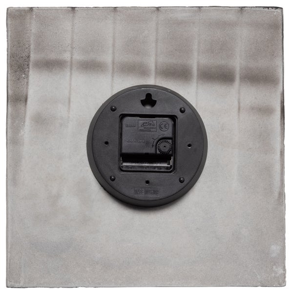 De Eekhoorn ZARIA KLOK ORGANISCH DESIGN CEMENT ZWART