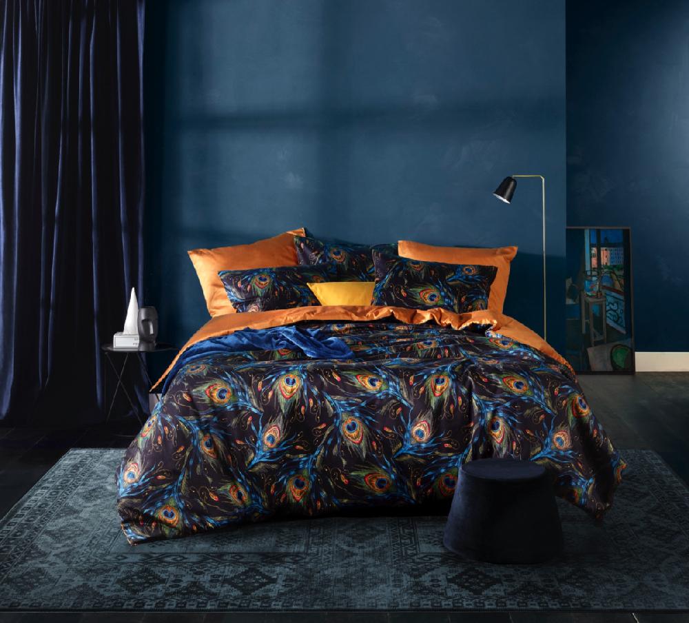 de witte lietaer Bed peafowl Dekbedovertrekken peafowl