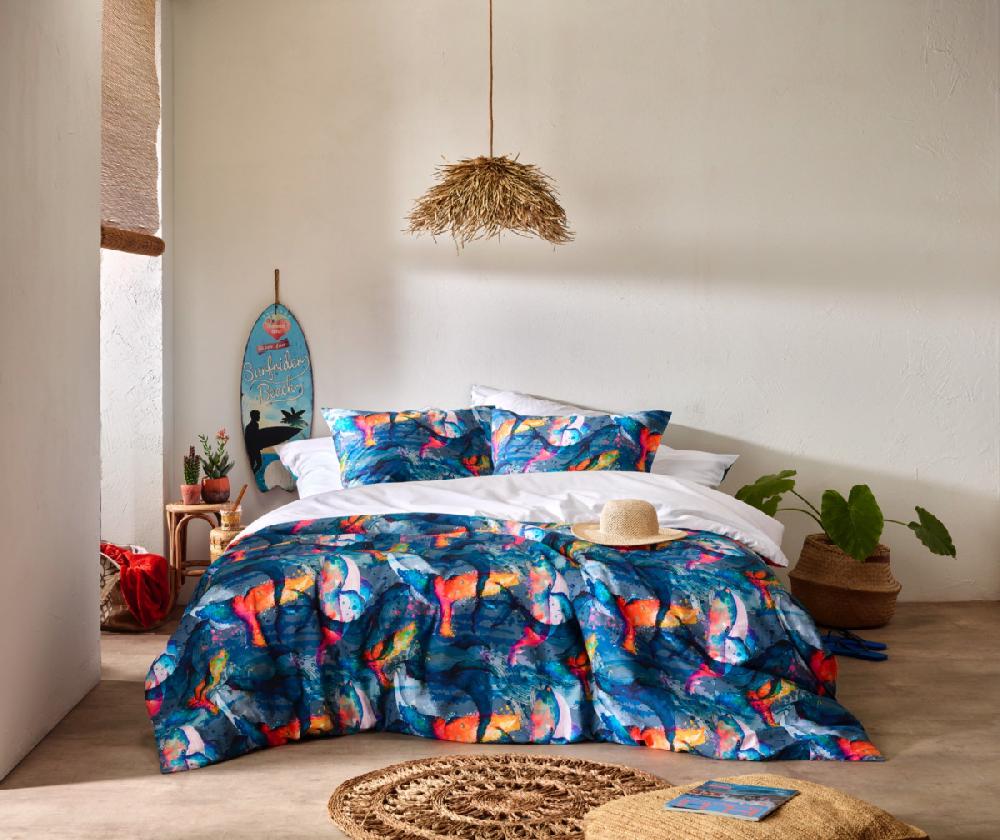 de witte lietaer Bed whales Dekbedovertrekken whales