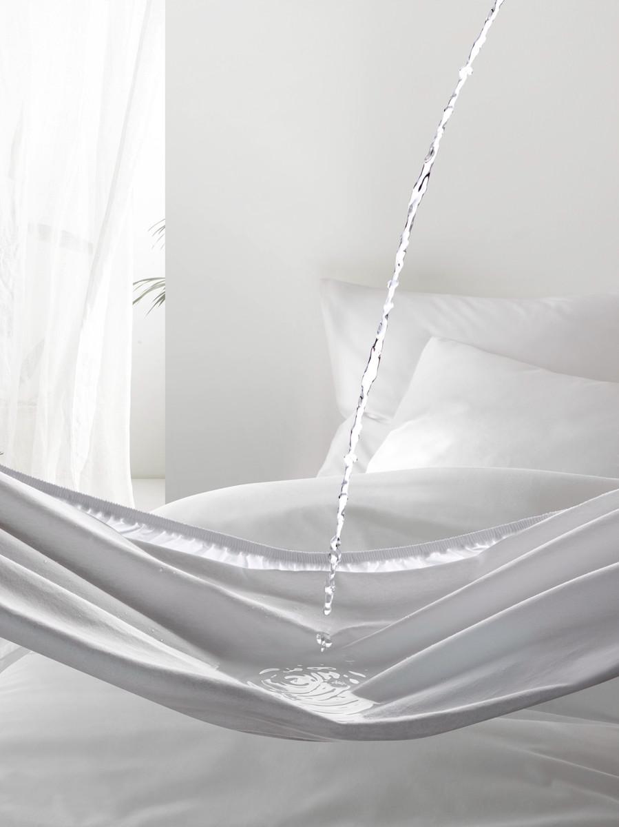 de witte lietaer Bed swan Matrasbeschermers swan