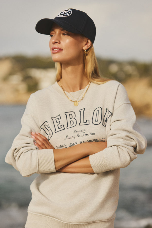 deblon sports Cecile Sweater Grey Melange