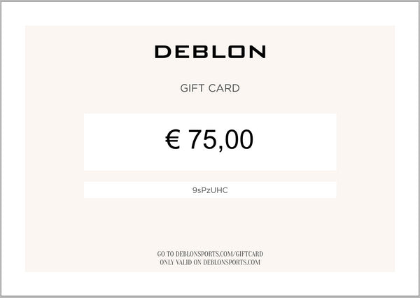 deblon sports Gift Card 75