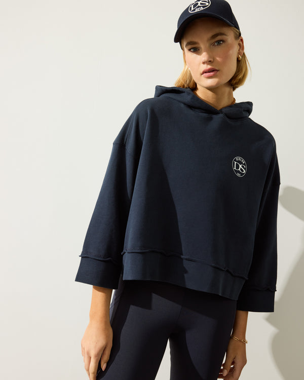 deblon sports Kya Hooded Sweater Navy