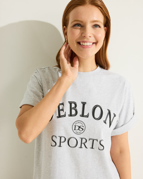 deblon sports Laurien T-shirt Light Grey Melange
