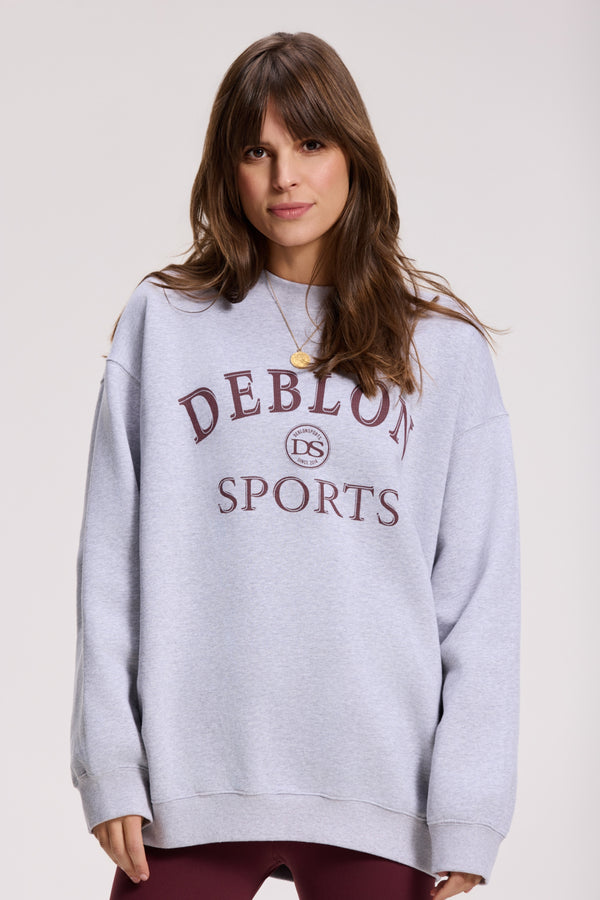 deblon sports Lilou Sweater Grey Melange