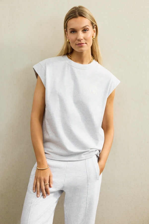 deblon sports Lola T-shirt Light Grey Melange