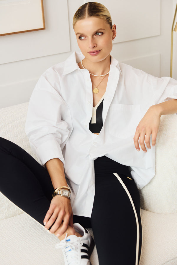 deblon sports Maeve Blouse White