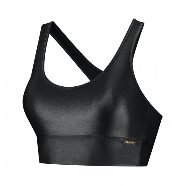 deblon sports Michelle Shine Top Black