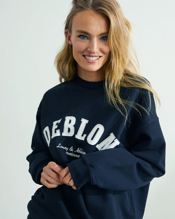 deblon sports Puck Sweater Navy