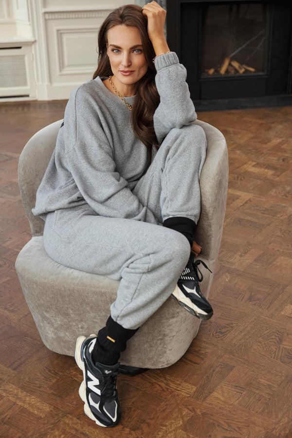 deblon sports Roula Sweater Anthracite Melange