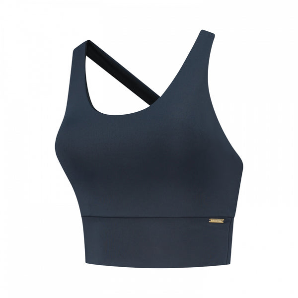 deblon sports Sarah Cross Top Navy