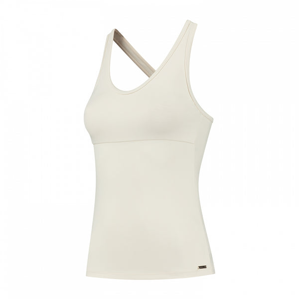 deblon sports Zoe Top Off White