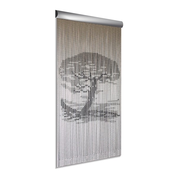 degor Bonsai - Aluminium vliegengordijn met motief