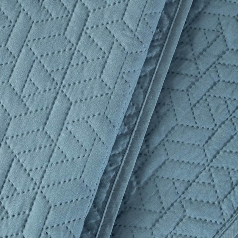 Dekbed Discounter Bedsprei Ultrasonic Prisma - Blauw