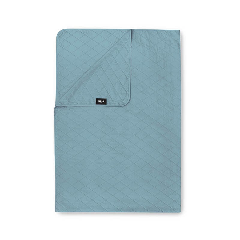 Dekbed Discounter Bedsprei Ultrasonic Ruit - Blauw