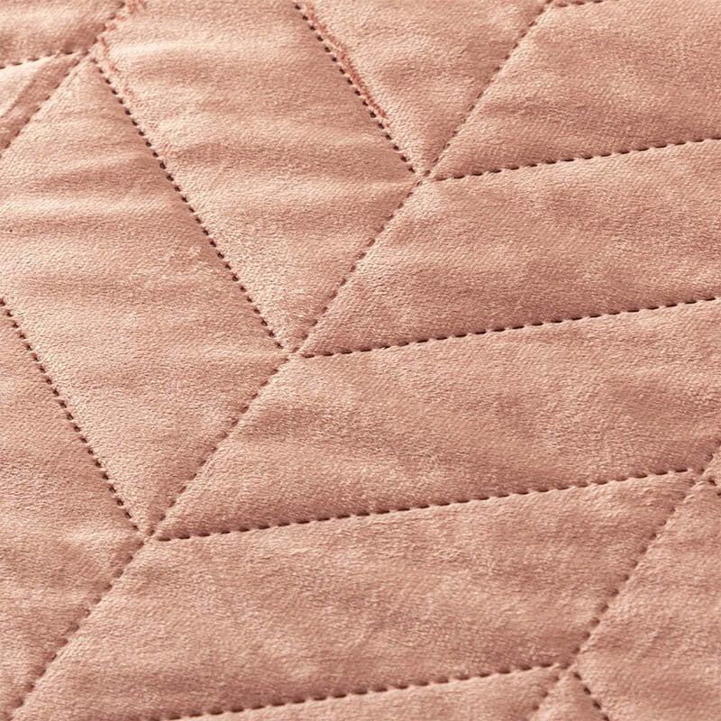 Dekbed Discounter Bedsprei Velvet Prisma - Roze