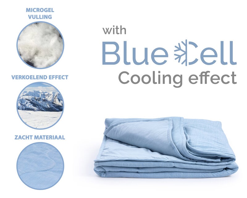 Dekbed Discounter Cooling Blue Deken
