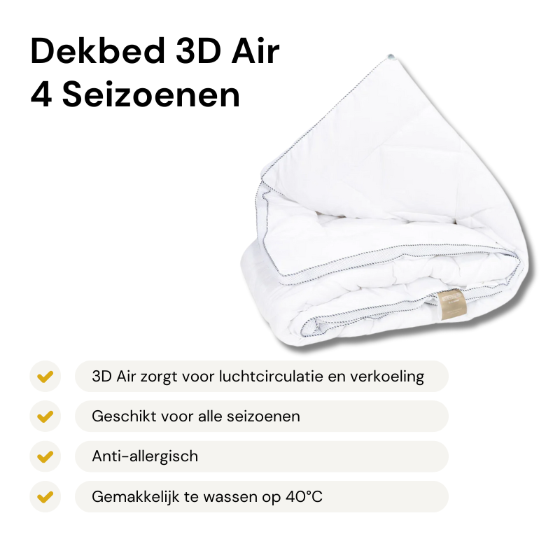 Dekbed Discounter Dekbed 3D Air - 4 Seizoenen
