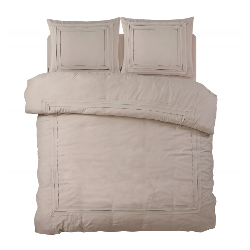 Dekbed Discounter Dekbedovertek Tailored - Taupe