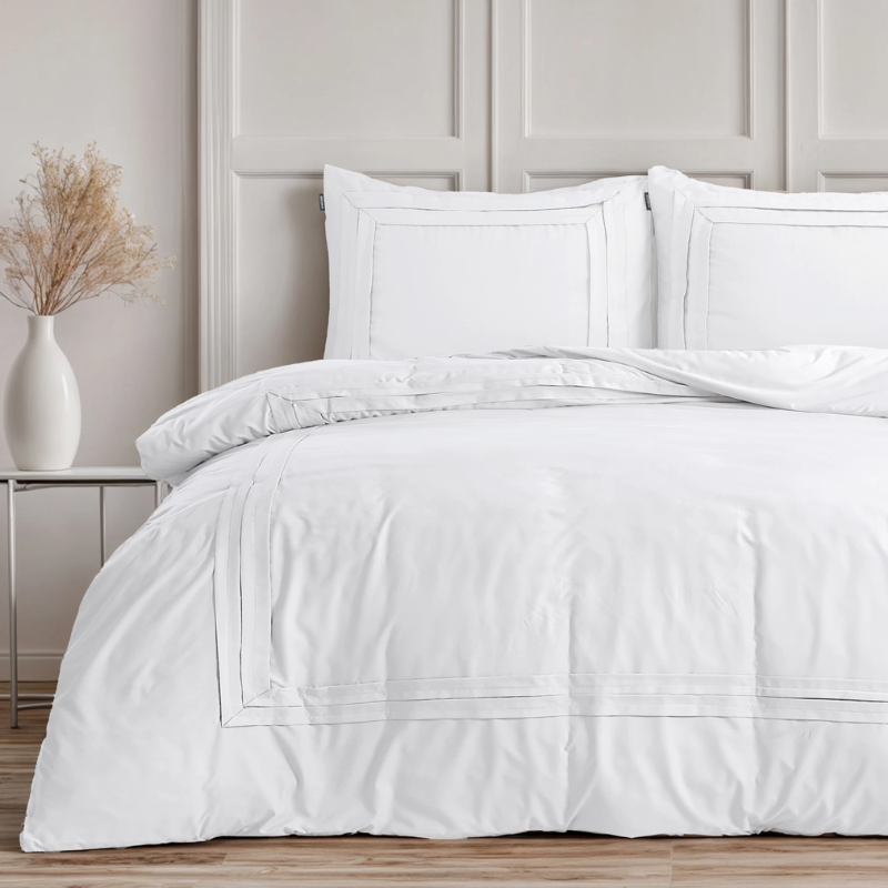 Dekbed Discounter Dekbedovertek Tailored - Wit