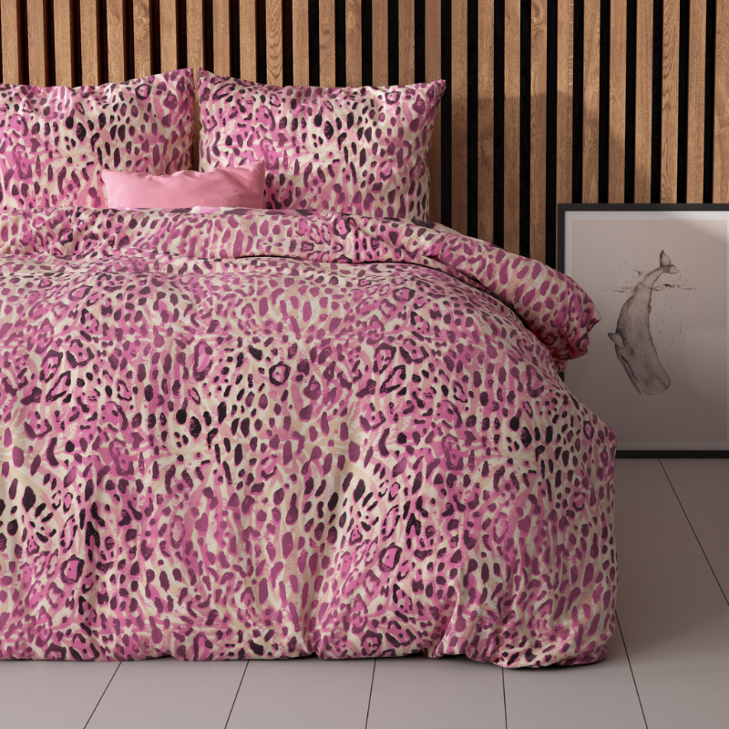 Dekbed Discounter Dekbedovertrek Aida - Roze